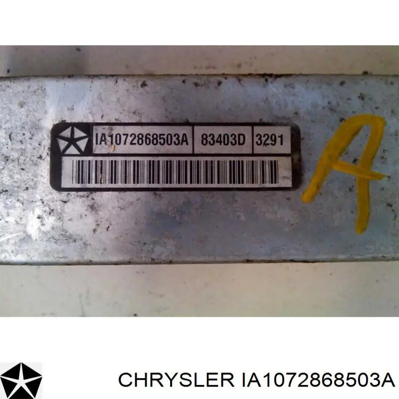 Radiador de intercooler Chrysler Voyager III RG, RS