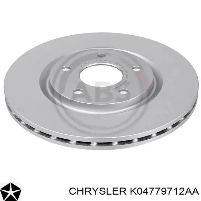 Compre K04779712AA Chrysler Disco do freio dianteiro