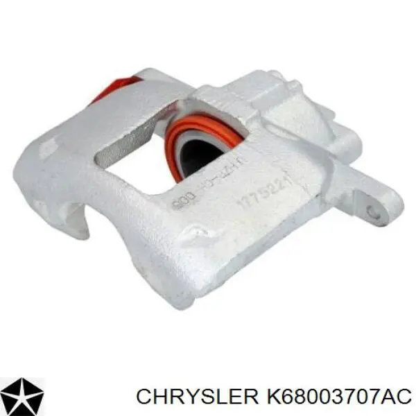 Compre K68003707AC Chrysler Suporte do freio dianteiro esquerdo