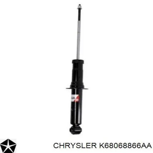 K68068866AA Chrysler Amortecedor traseiro