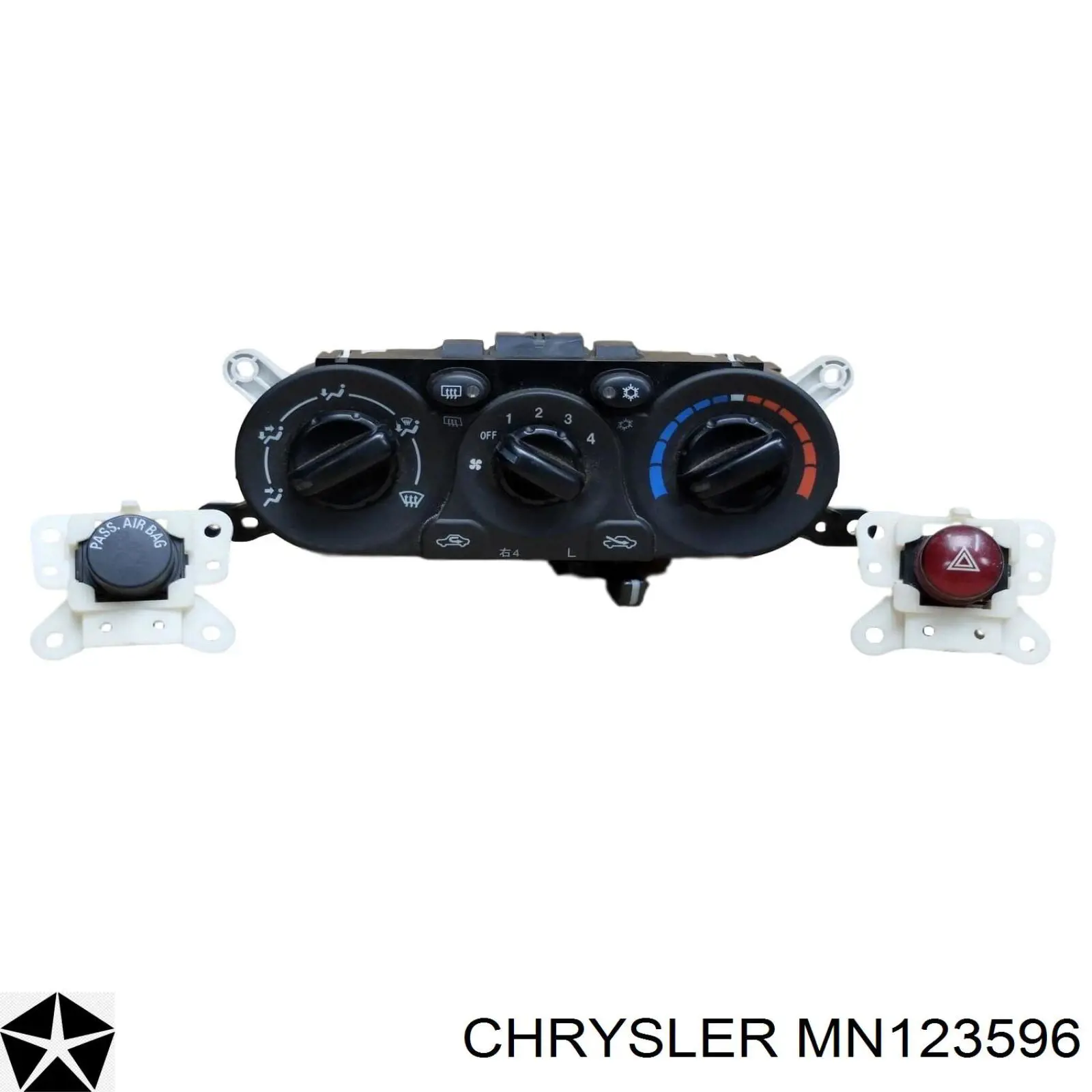 MN123596 Mitsubishi Unidade de controlo dos modos de aquecimento/condicionamento