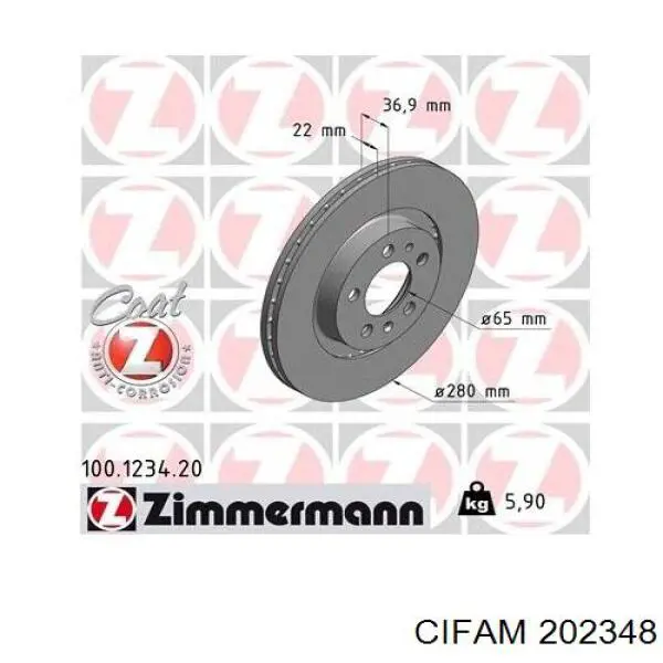 Compre 202348 Cifam Cilindro mestre do freio