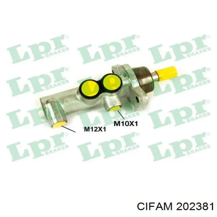 Cilindro mestre do freio Cifam 202381 preço, a partir de 59,59 USD