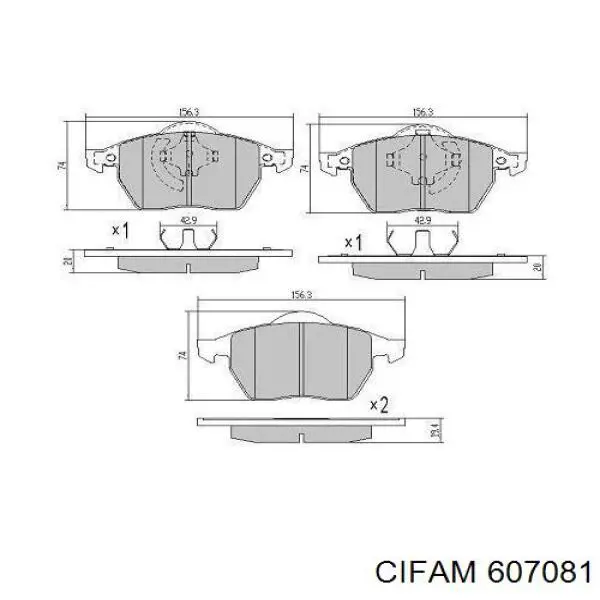 Junta homocinética externa dianteira Cifam 607081 preço, a partir de 28,57 USD