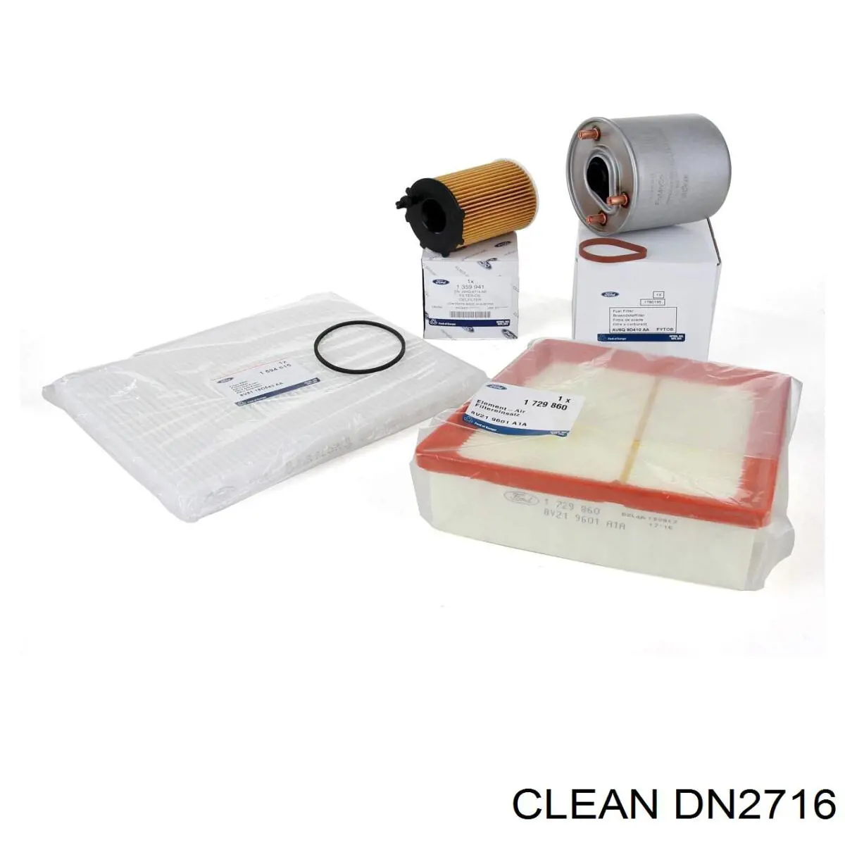 Filtro de combustível DN2716 Clean