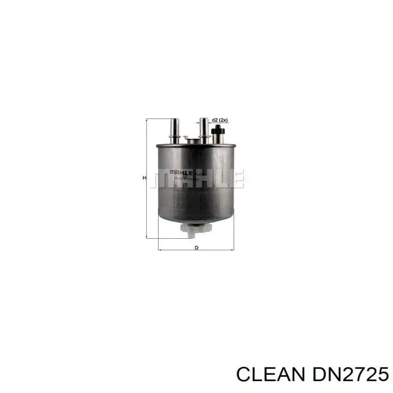Filtro de combustível Clean DN2725 preço, a partir de 18,62 USD