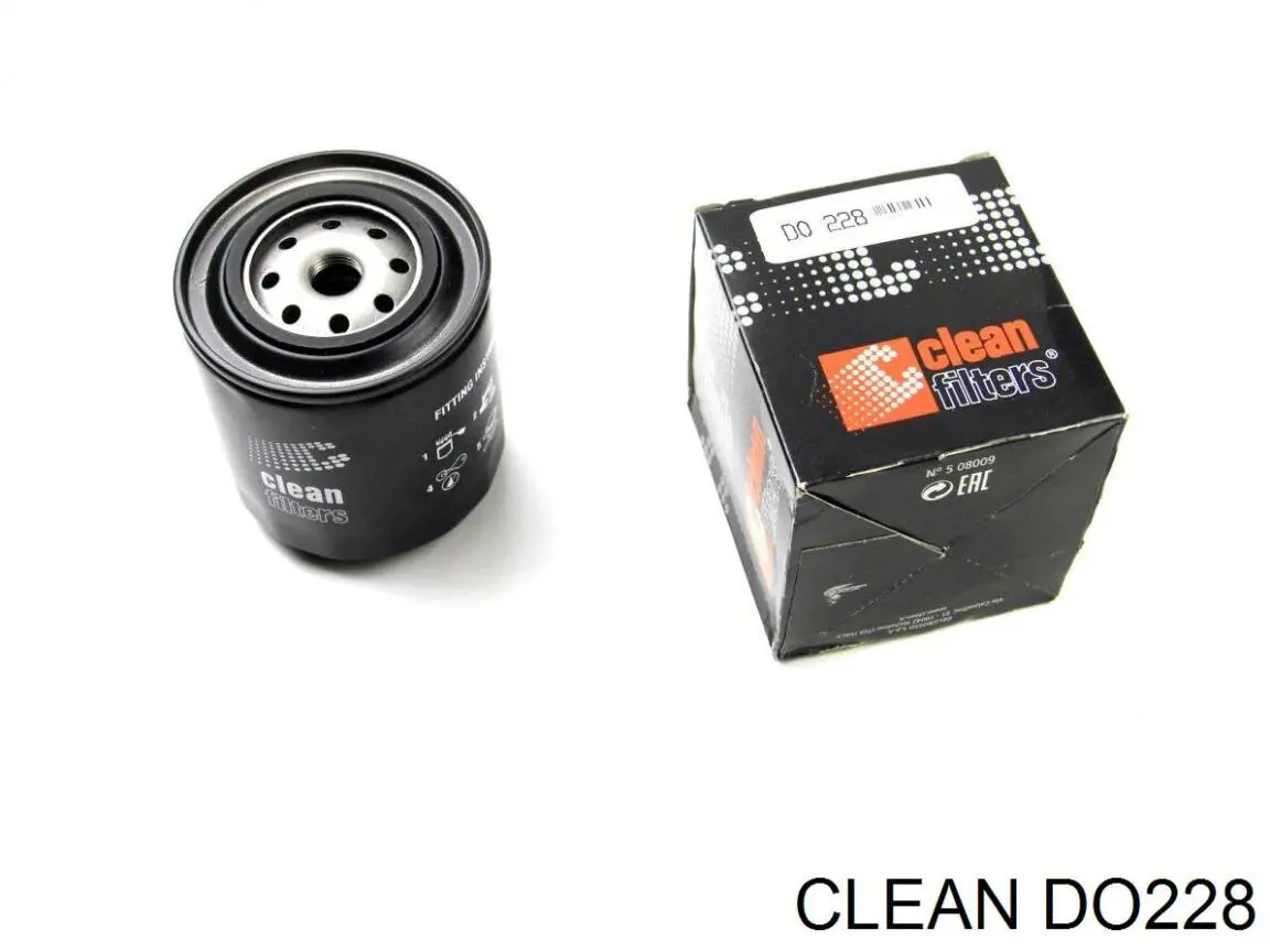 DO228 Clean Filtro de óleo