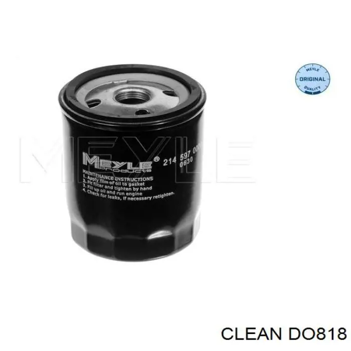 DO818 Clean Filtro de óleo