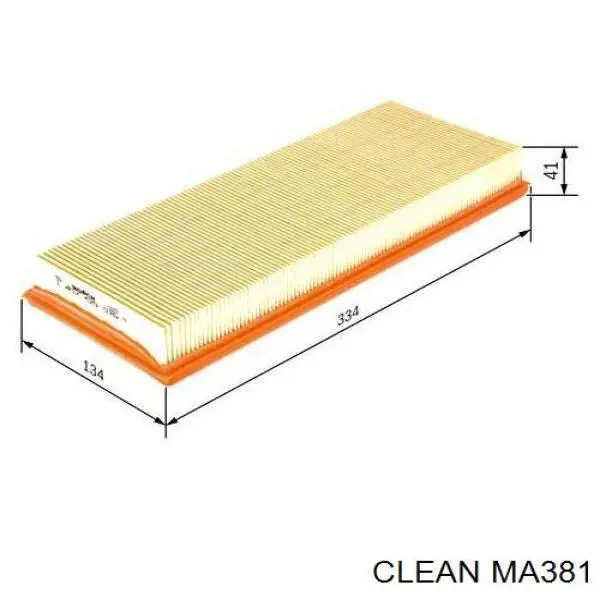 Filtro de ar Clean MA381 preço, a partir de 7,40 USD