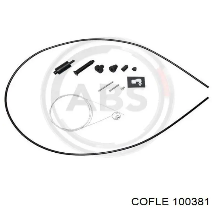 Cabo/pedal de gás (de acelerador) C0004A LPR