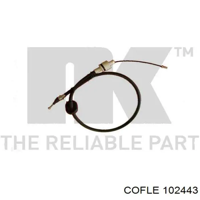 Cabo de embraiagem Cofle 102443 preço, a partir de 20,77 USD