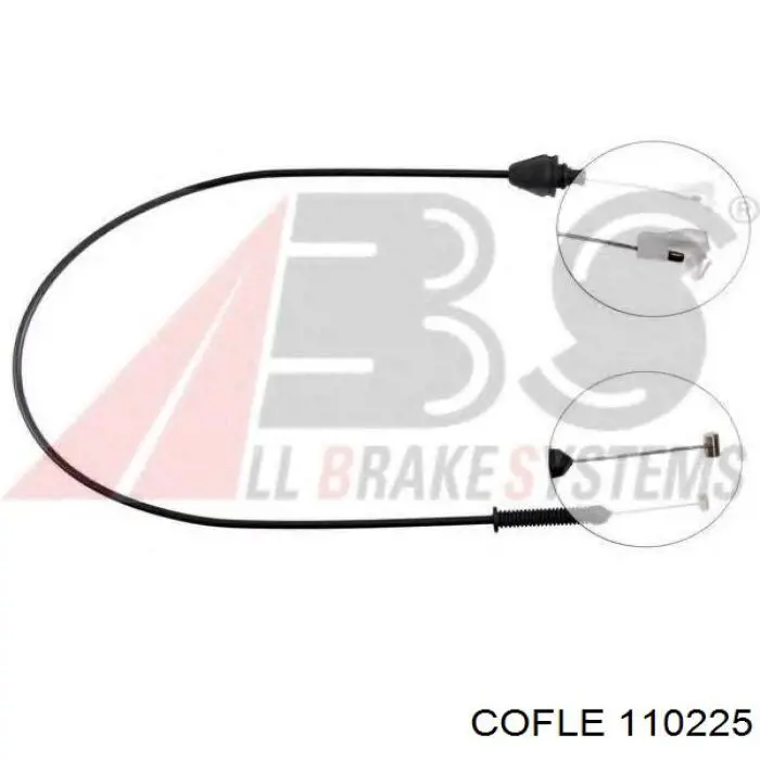 Compre 7700843190 Renault (RVI) Cabo/pedal de gás (de acelerador)