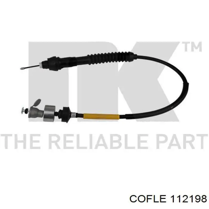 Cabo de embraiagem Cofle 112198 preço, a partir de 27,59 USD