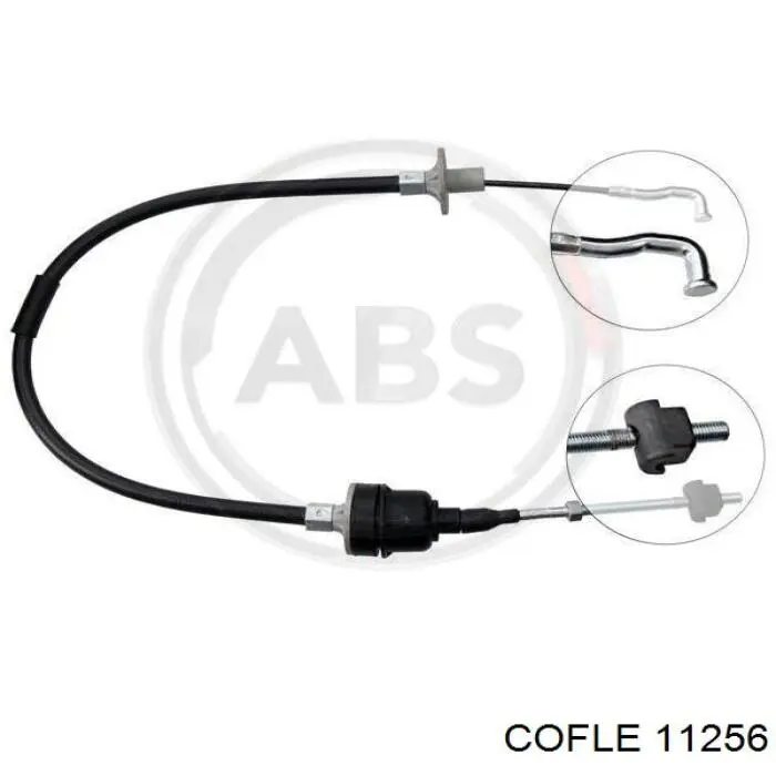 Cabo de embraiagem Cofle 11256 preço, a partir de 12,96 USD