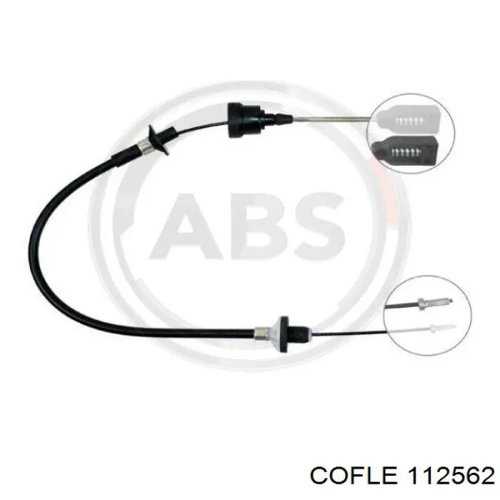 Cabo de embraiagem Cofle 112562 preço, a partir de 22,75 USD