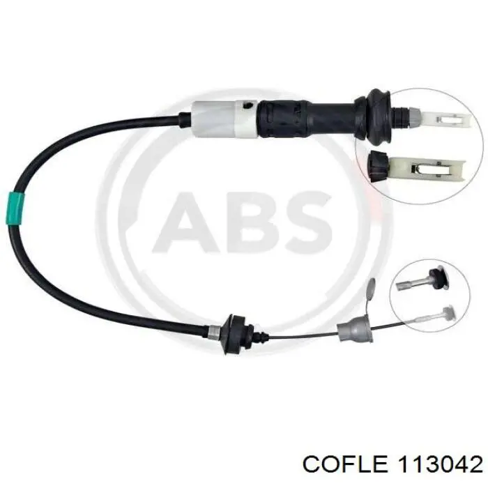 Cabo de embraiagem Cofle 113042 preço, a partir de 33,49 USD