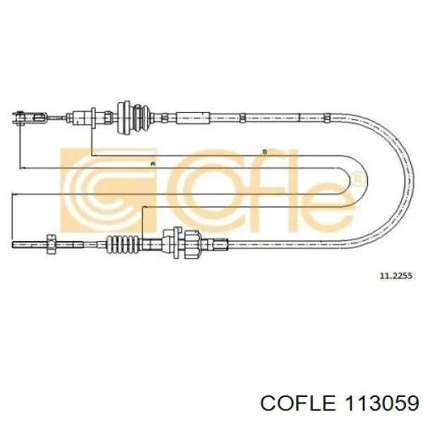 Compre 113059 Cofle Cabo de embraiagem