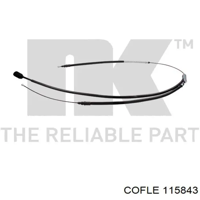 522075 Opel Cabo do freio de estacionamento, kit para automóvel