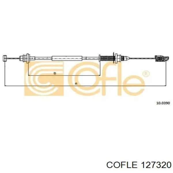 Compre E074600 Eurorepar Cabo/pedal de gás (de acelerador)