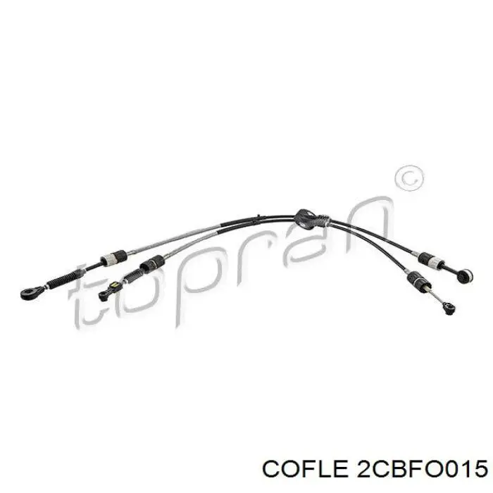 1420333 Ford Cabo de mudança duplo