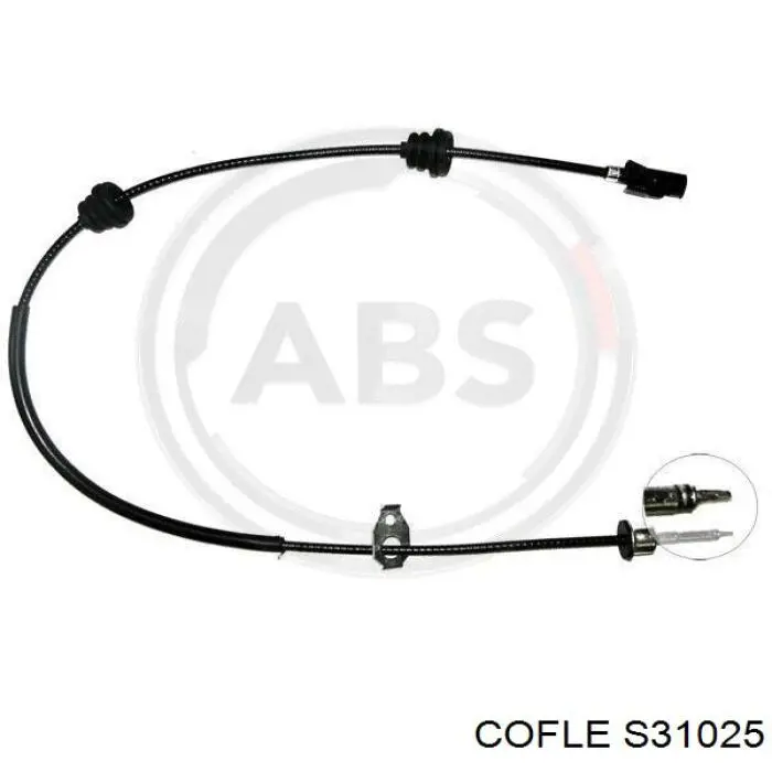 Cabo de acionamento de velocímetro Cofle S31025 preço, a partir de 17,46 USD