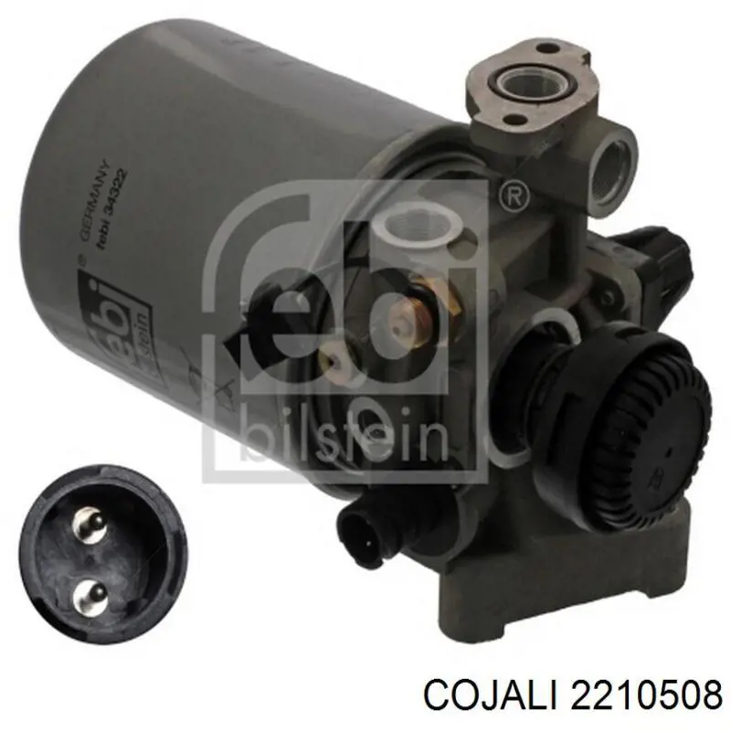Secador de ar do sistema pneumático Cojali 2210508 preço, a partir de 149,77 USD