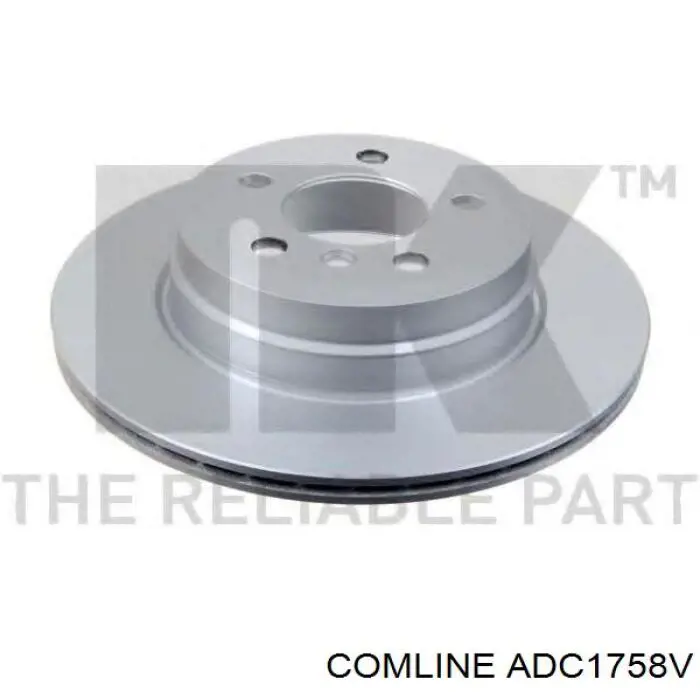 Compre ADC1758V Comline Disco do freio traseiro