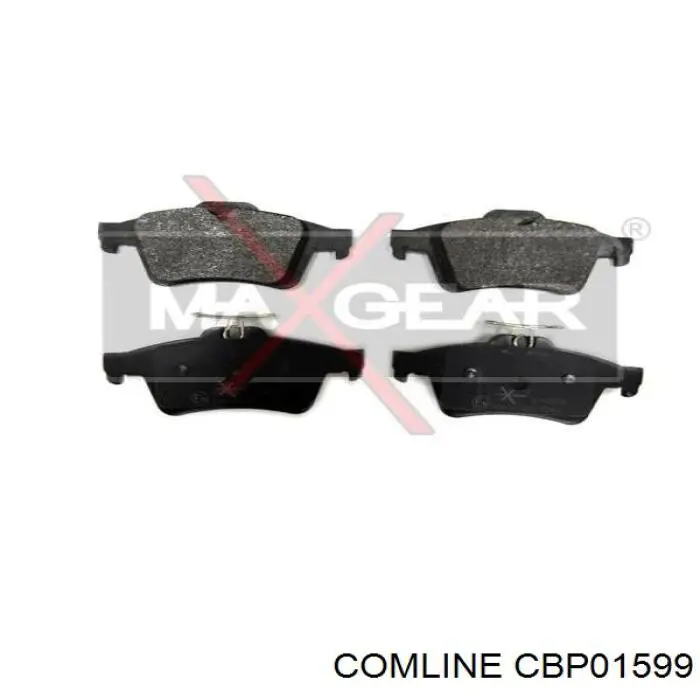 Compre CBP01599 Comline Sapatas do freio traseiras de disco