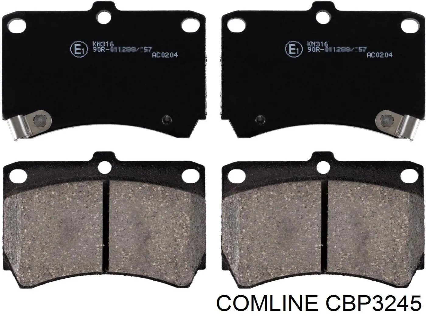 Compre CBP3245 Comline Sapatas do freio dianteiras de disco