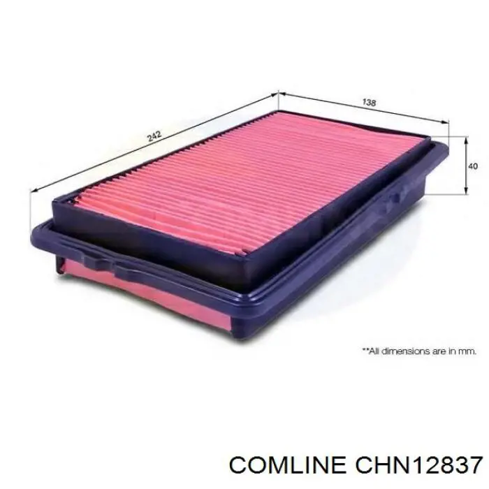 CHN12837 Comline Filtro de ar