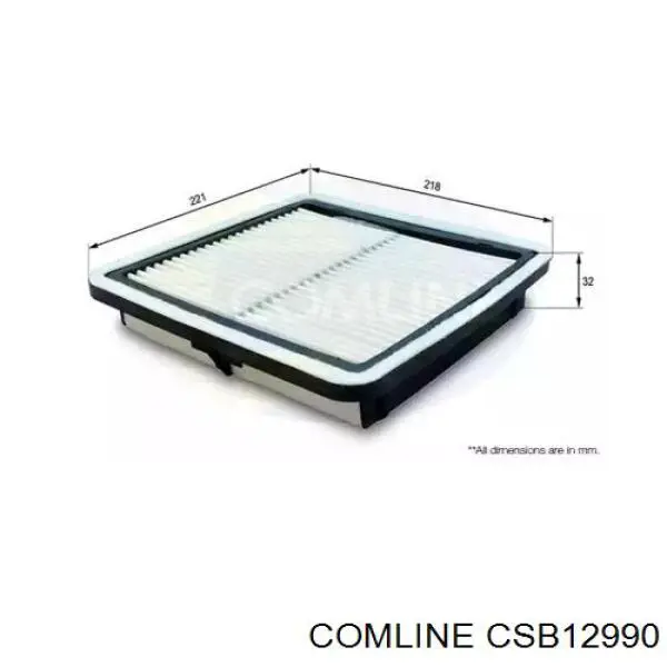 CSB12990 Comline Filtro de ar