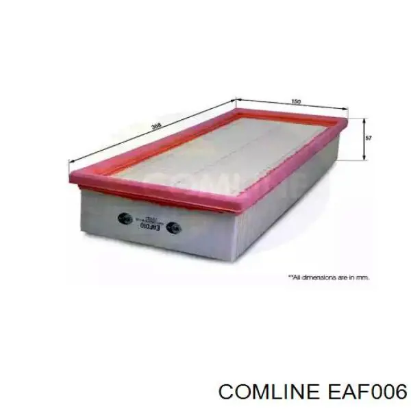 Filtro de ar Comline EAF006 preço, a partir de 9,88 USD