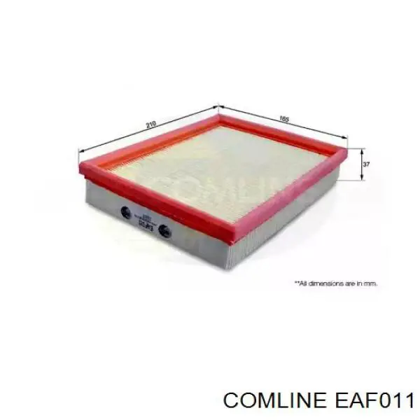 Filtro de ar Comline EAF011 preço, a partir de 5,11 USD