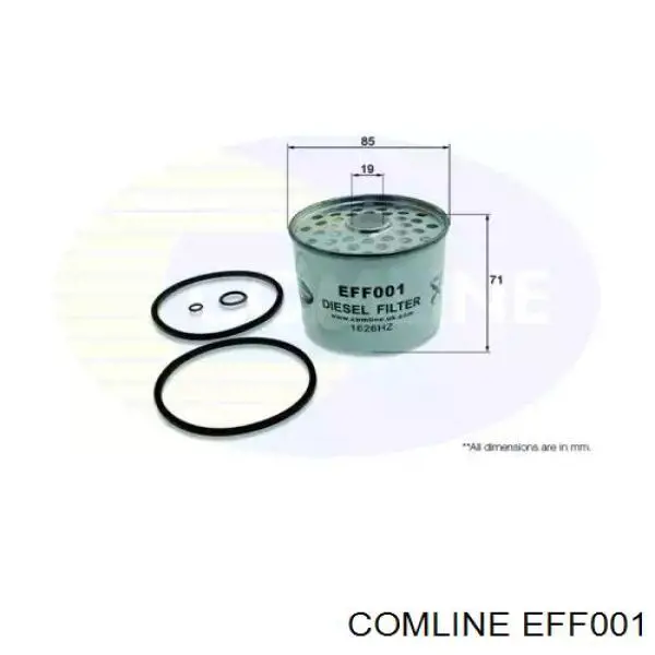 Compre EFF001 Comline Filtro de combustível