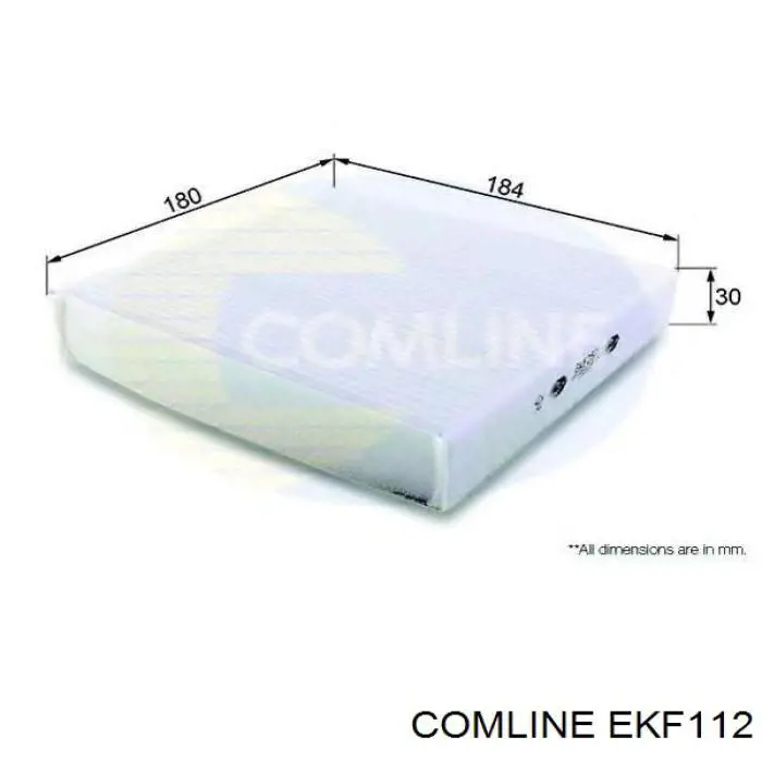 Filtro de salão Comline EKF112 preço, a partir de 6,04 USD