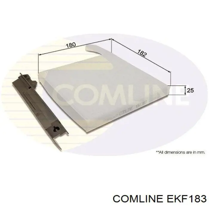 EKF183 Comline Filtro de salão