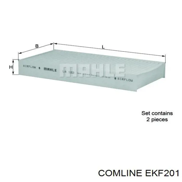 Compre EKF201 Comline Filtro de salão