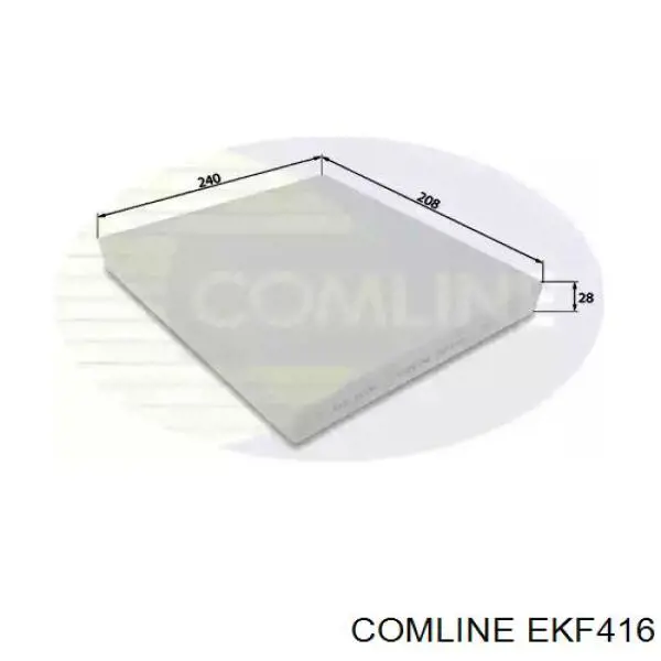 EKF416 Comline Filtro de salão