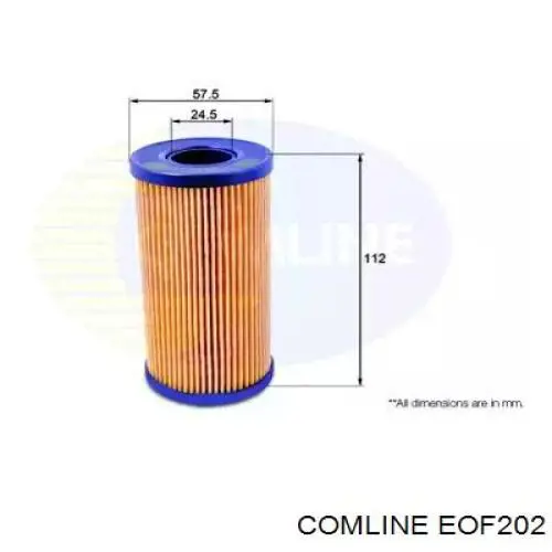 Filtro de óleo Comline EOF202 preço, a partir de 5,85 USD
