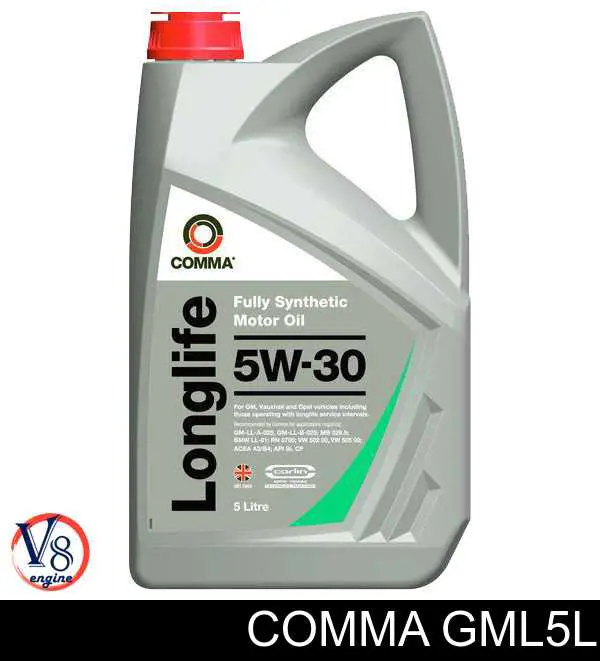 Óleo para motor Comma GML5L preço, a partir de 54,08 USD