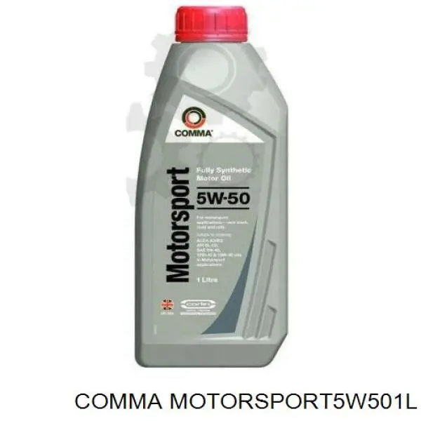 MOTORSPORT5W501L Comma Óleo para motor