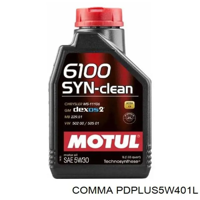 Compre PDPLUS5W401L Comma Óleo para motor