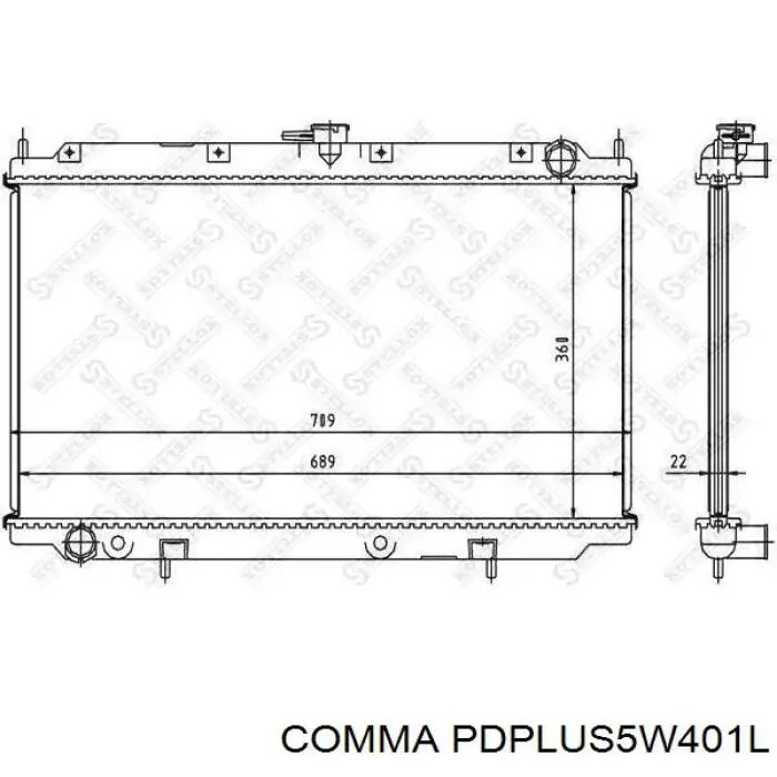 PDPLUS5W401L Comma Óleo para motor