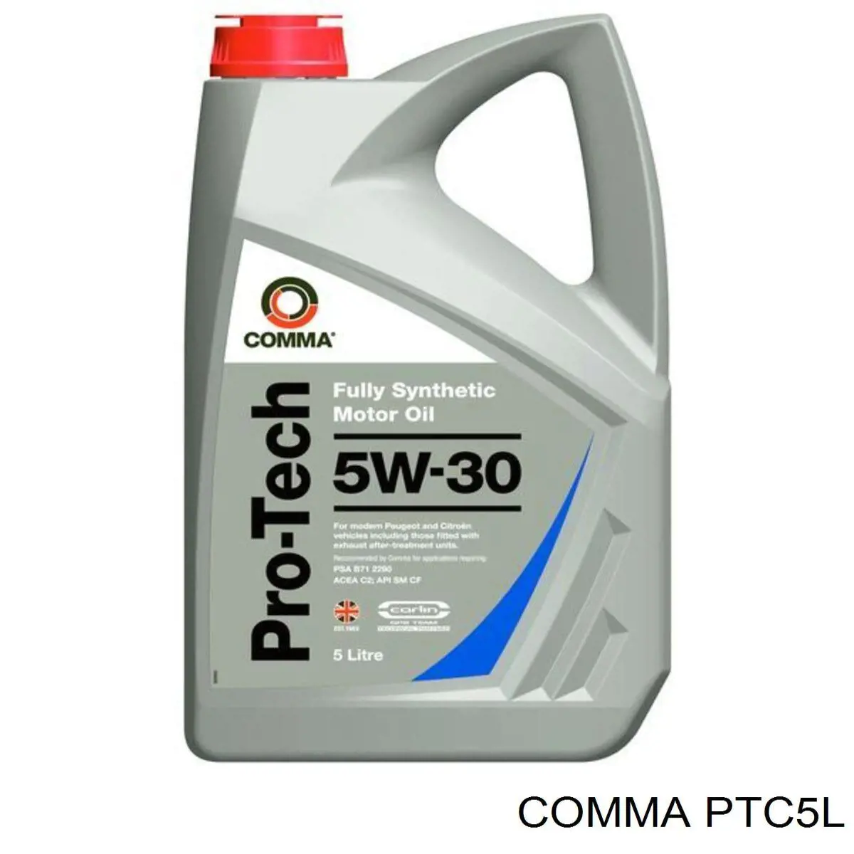 Óleo para motor Comma PTC5L preço, a partir de 54,08 USD