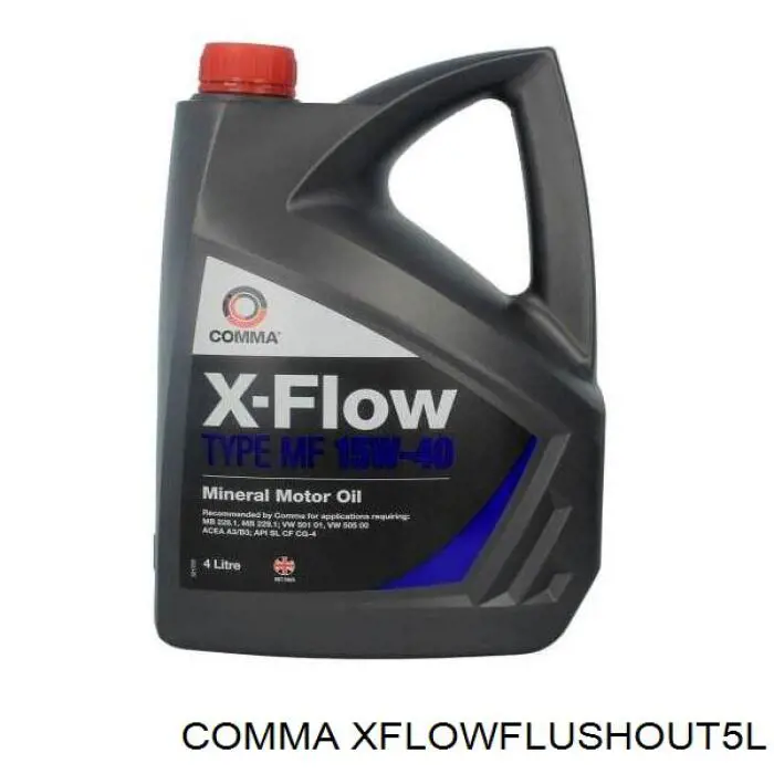 XFLOWFLUSHOUT5L Comma Limpador de óleo do sistema