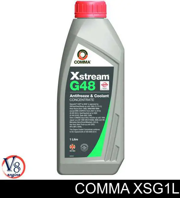 Fluido de esfriamento Comma XSG1L preço, a partir de 10,04 USD