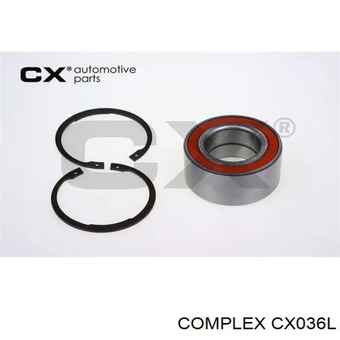 Rolamento de cubo traseiro CX036L CX/Complex