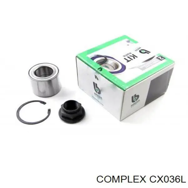 CX036L CX/Complex Rolamento de cubo traseiro