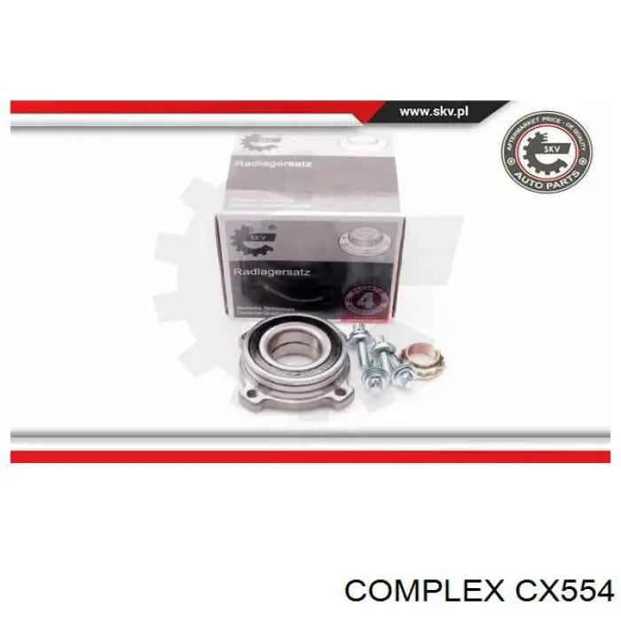 Rolamento de cubo traseiro CX/Complex CX554 preço, a partir de 48,49 USD