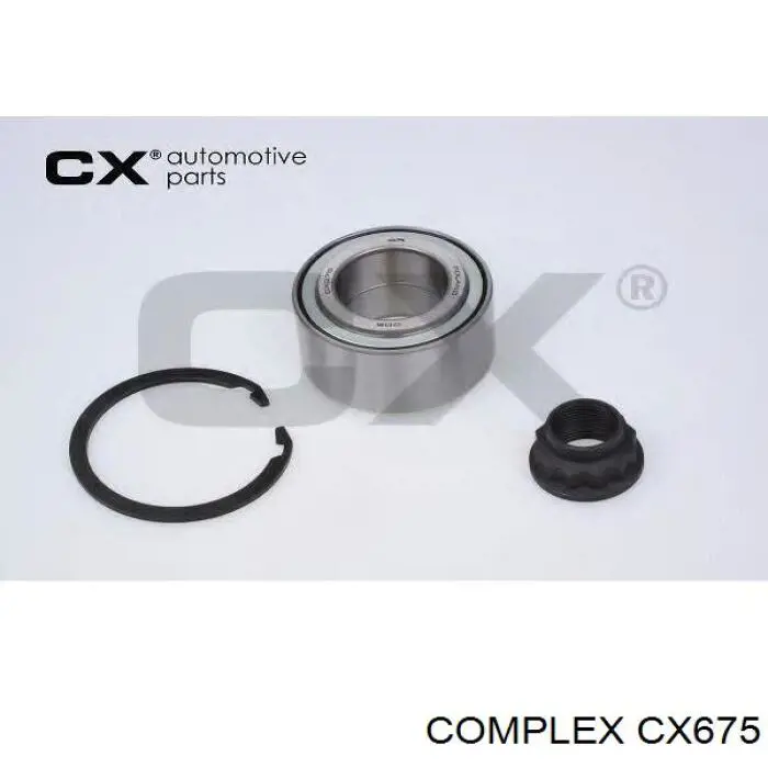 CX675 CX/Complex Rolamento de cubo dianteiro
